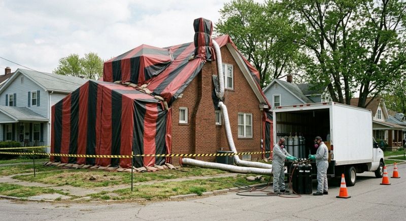 Termite Tenting in Asheville, NC